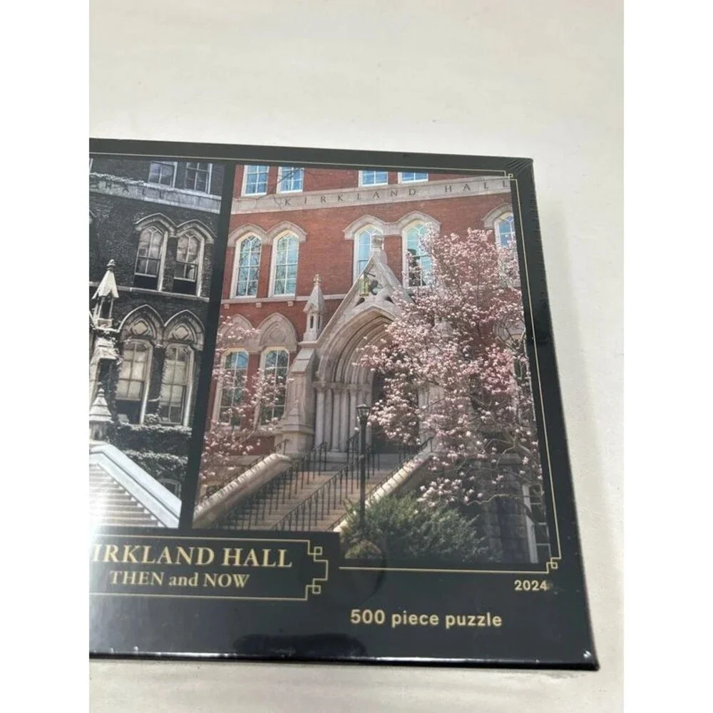 Kirkland Hall Then and Now 500 Piece Puzzle Sarratt Society